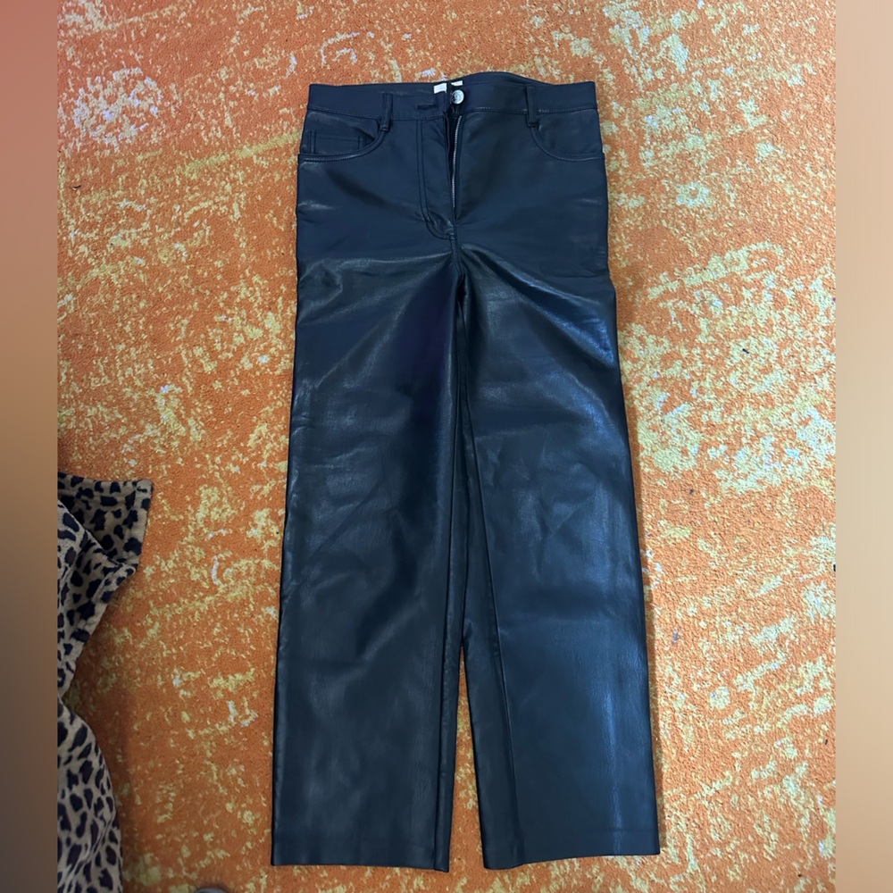 Aritzia Wilfred leather pants